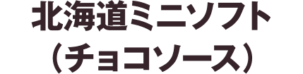 北海道ミニソフト チョコ