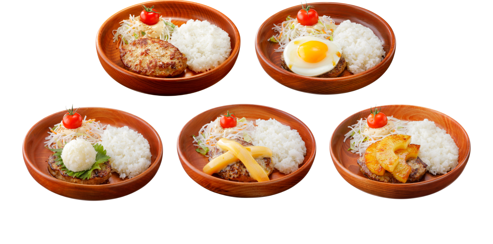 キッズハンバーグディッシュ写真