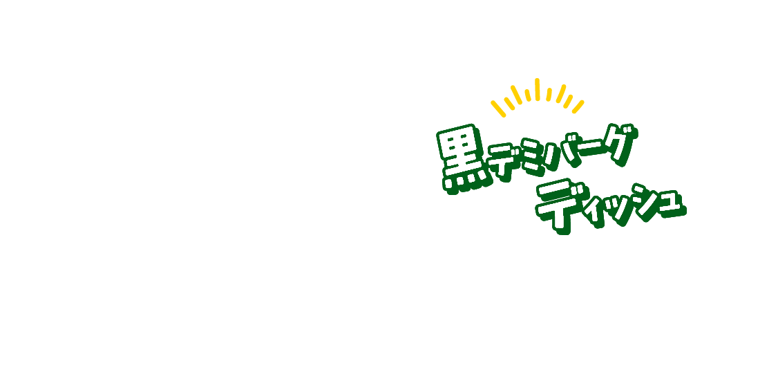 黒デミバーグディッシュ